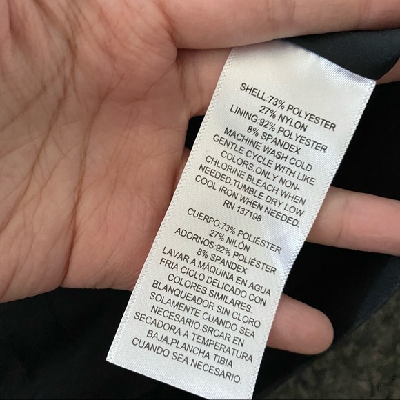 Danielle Bernstein weworewhat spaghetti strap mini dress with pockets - Picture 6 of 6